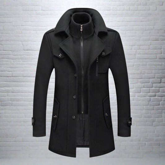 Henry | Extra Thick Winter Coat with High Collar