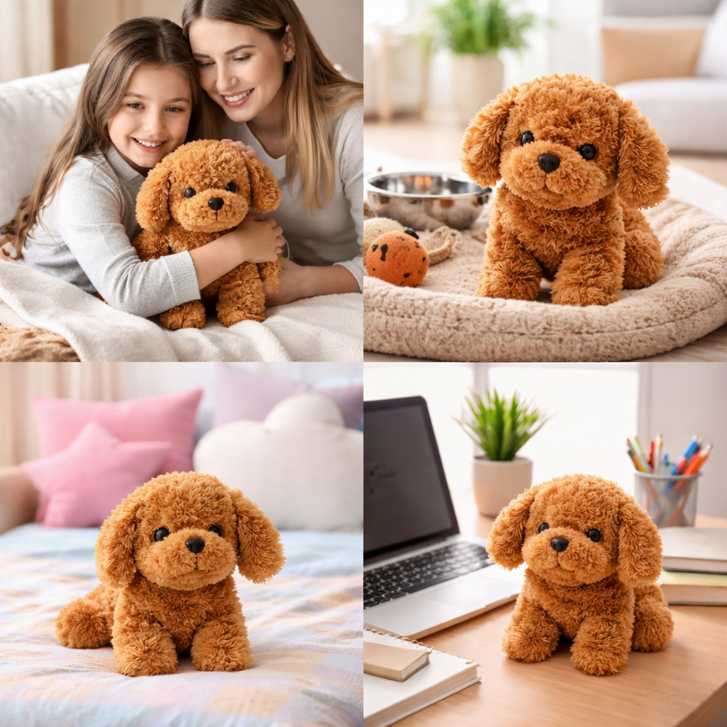 Gregory | Interactive Plush Puppy Toy with Walking and Barking
