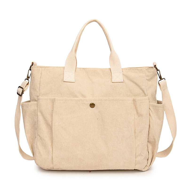 Madison | Corduroy Shoulder Bag with Comfortable Strap