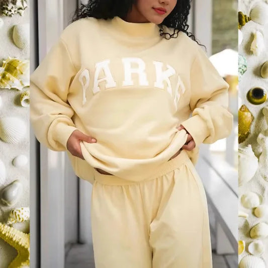 Linda | Printed Sweater with High Neck