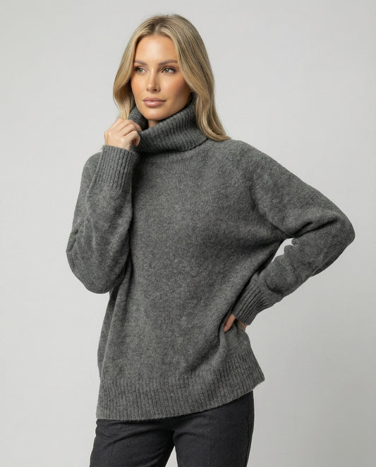Charlotte | Casual Cashmere Turtleneck Sweater with Soft Fit