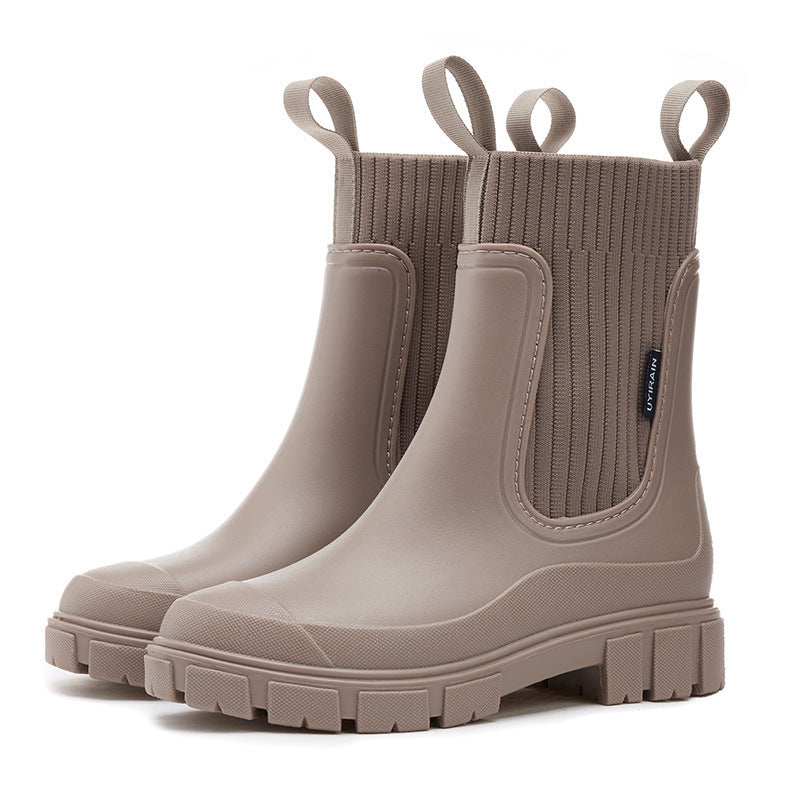 Mia | Waterproof Rain Boots with Anti-Slip Sole for Rainy Weather