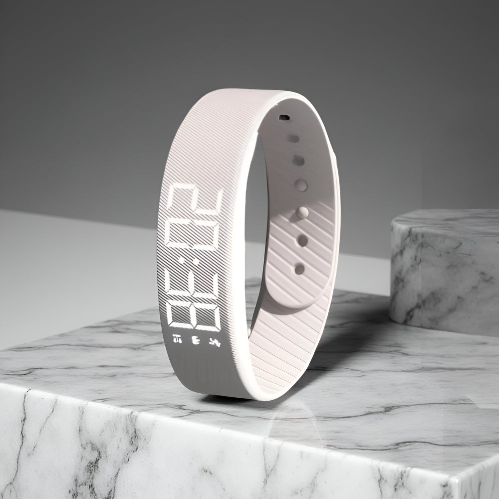 Chauncey | Women's and Men's Water-Resistant Sports Watch with LED Display