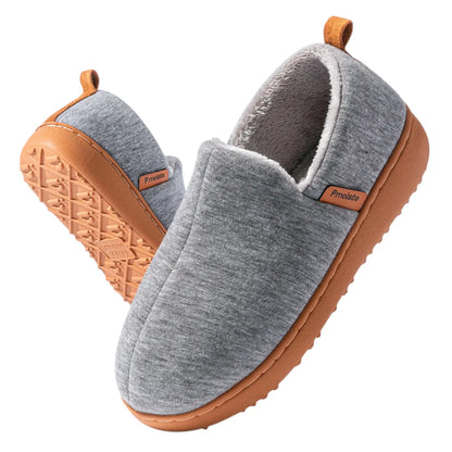 Prudence | Women's Hard Sole House Shoes with Soft Fleece Lining and Comfort Insole
