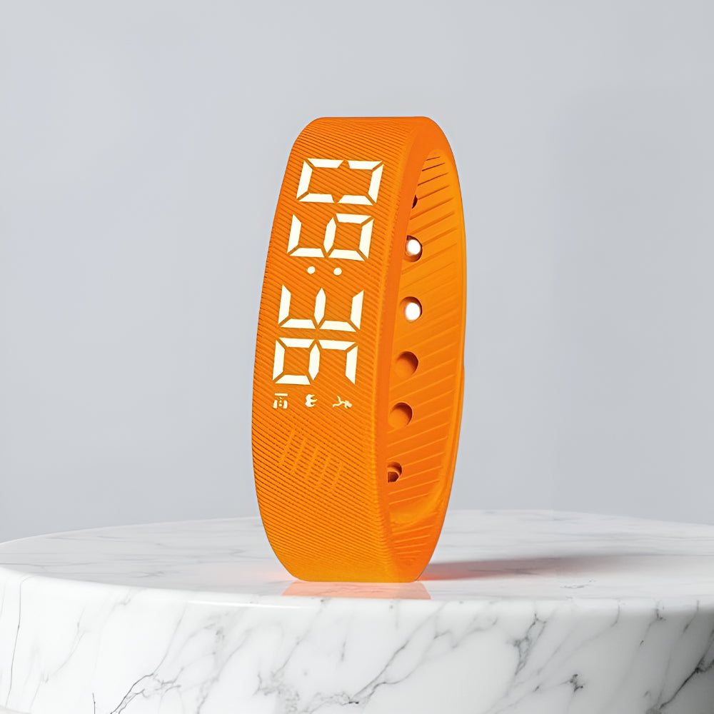 Chauncey | Women's and Men's Water-Resistant Sports Watch with LED Display