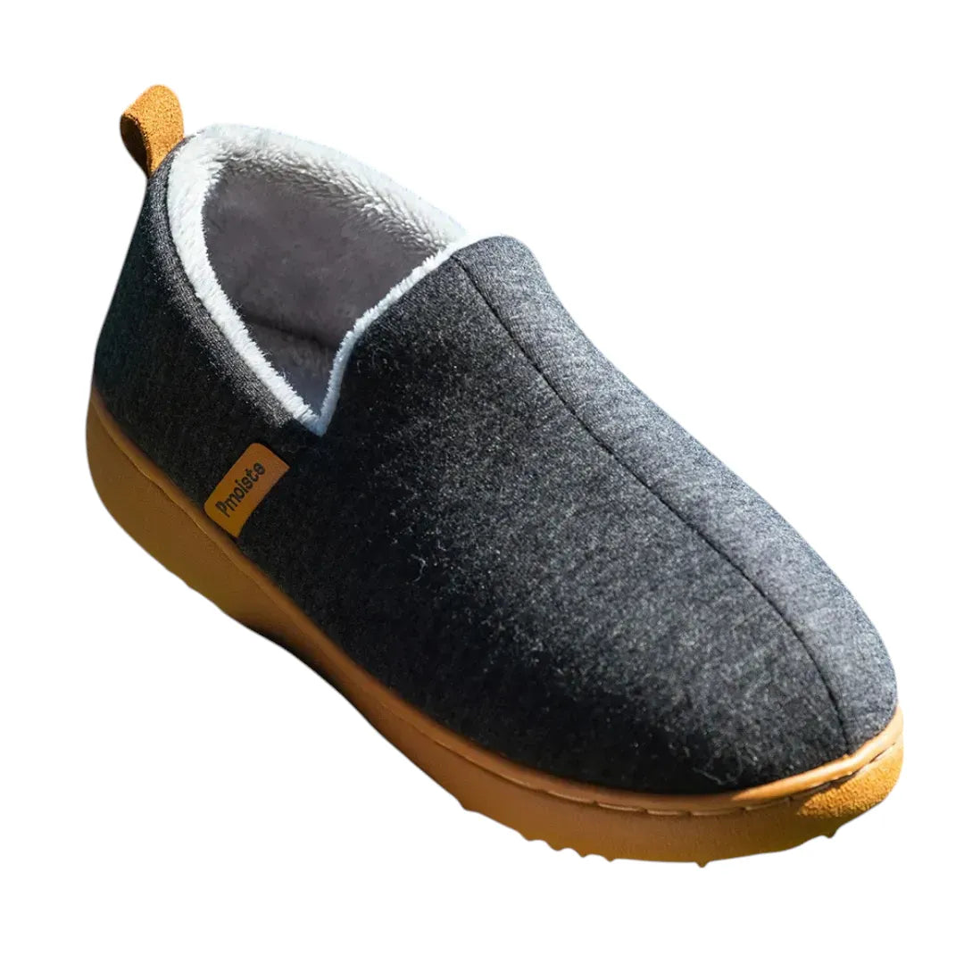 Prudence | Women's Hard Sole House Shoes with Soft Fleece Lining and Comfort Insole