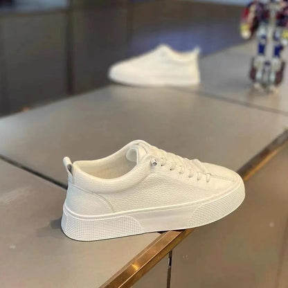 Alexander | Men's Faux Leather Low Sneakers