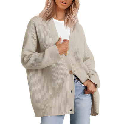 Chloe | Women's Casual Cardigan with Oversized Fit