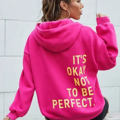 Layla | Long-Sleeve Hoodie with Casual Cut and Graphic Print