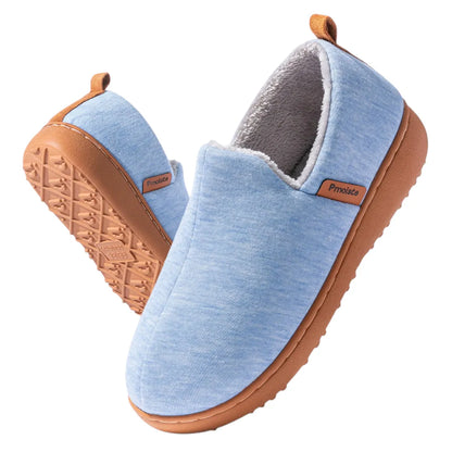 Prudence | Women's Hard Sole House Shoes with Soft Fleece Lining and Comfort Insole