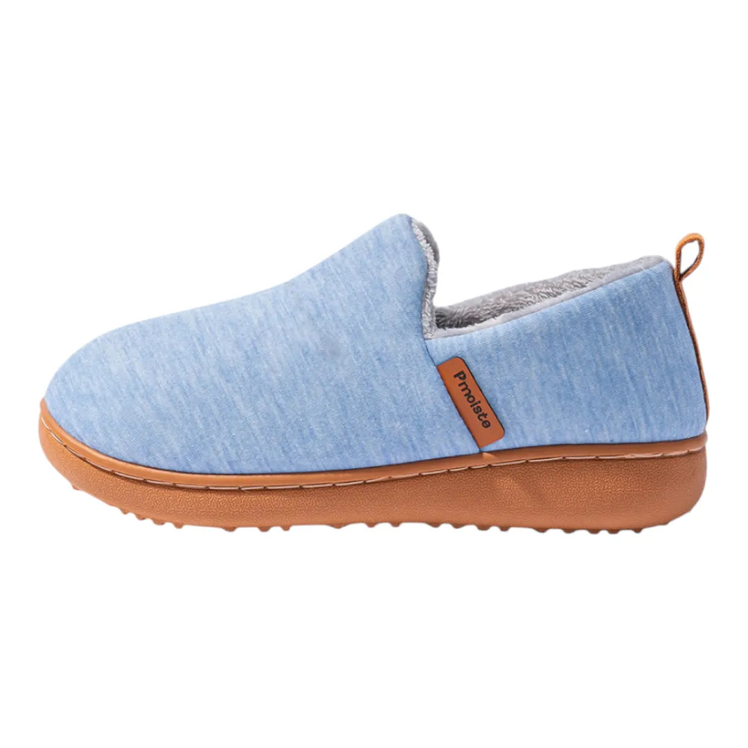 Prudence | Women's Hard Sole House Shoes with Soft Fleece Lining and Comfort Insole