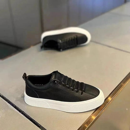 Alexander | Men's Faux Leather Low Sneakers