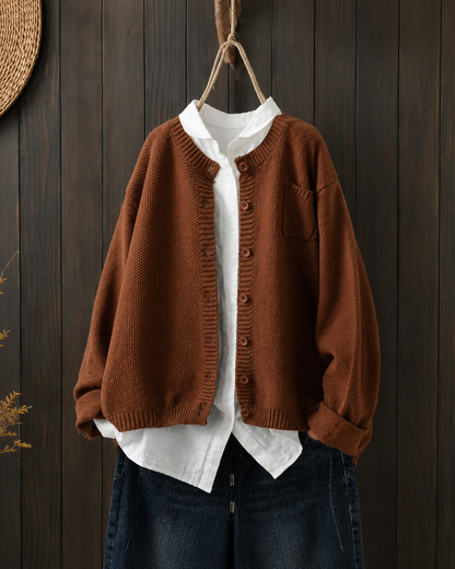 Gwendolyn | Relaxed Cardigan with Button Front