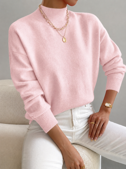Mary | Elegant Turtleneck Sweater with Relaxed Fit