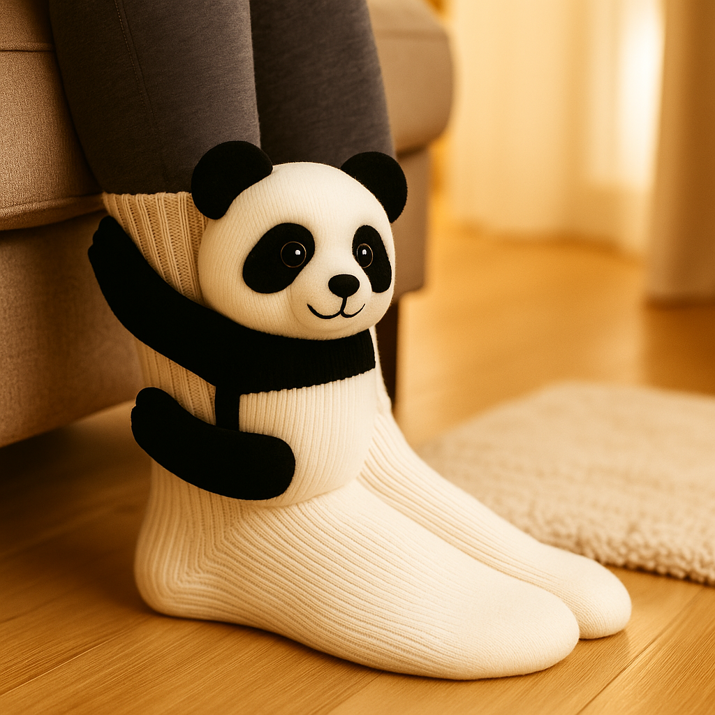 Jacob | Unisex Non-Slip Cozy Winter Plush Slipper Socks