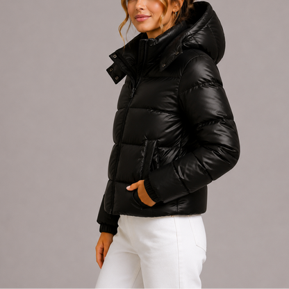 Ricarda | Women's Hooded Puffer Jacket with Lightweight Quilted Design