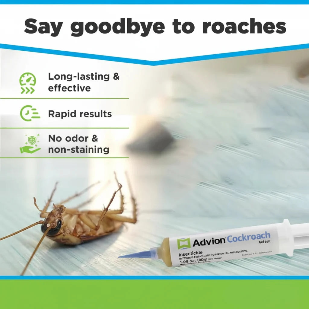 Patrick | Indoor Cockroach Gel Bait Syringe Pest Control