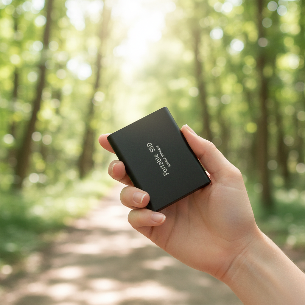Justin | Compact External Solid State Drive Mobile Storage
