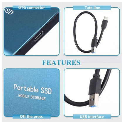 Justin | Compact External Solid State Drive Mobile Storage