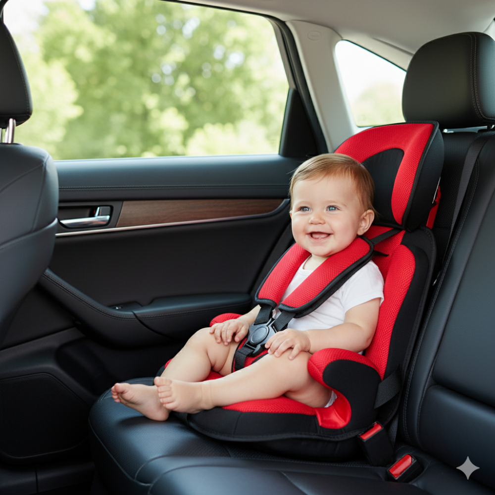 Ronald | Portable Kids Car Seat with Safety Harness