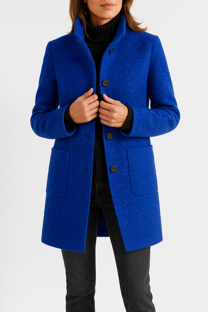 Hazel | Women's wool coat with Modern Design