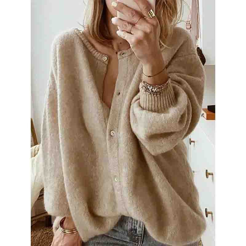 Harper | Elegant Knit Cardigan with Long Sleeves