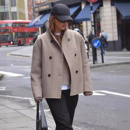 Alice | Women's Winter Outerwear in Double-Breasted Style
