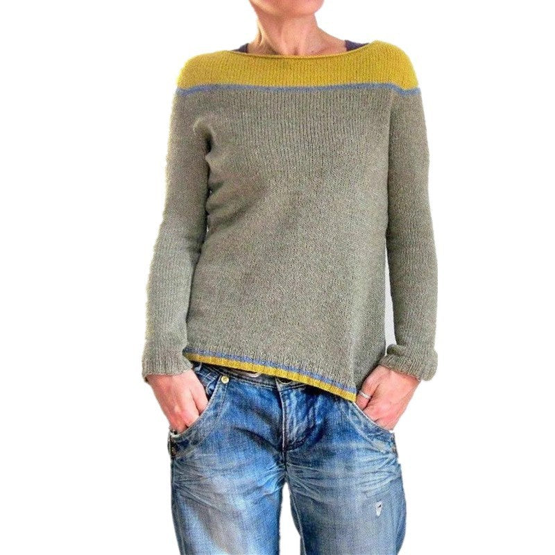 Alaina | Women's Loose Pullover Sweater for Everyday Wear