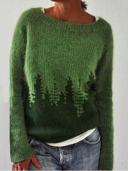 Alaina | Women's Loose Pullover Sweater for Everyday Wear