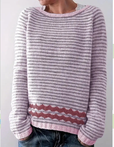 Alaina | Women's Loose Pullover Sweater for Everyday Wear