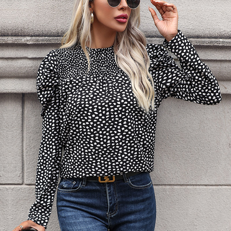 Sofia | Women's Modern Blouse with Puff Sleeves