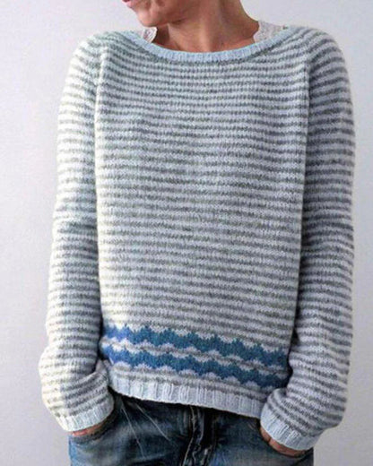 Alaina | Women's Loose Pullover Sweater for Everyday Wear