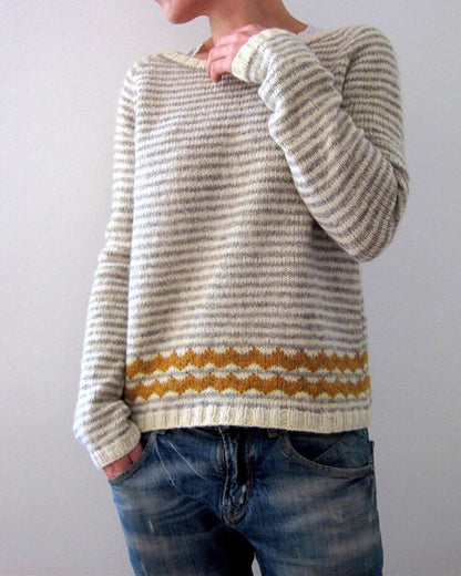 Alaina | Women's Loose Pullover Sweater for Everyday Wear