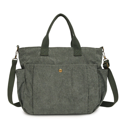 Madison | Corduroy Shoulder Bag with Comfortable Strap