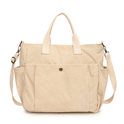 Madison | Corduroy Shoulder Bag with Comfortable Strap