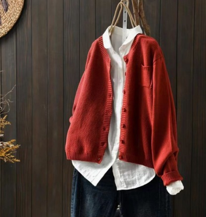 Gwendolyn | Relaxed Cardigan with Button Front