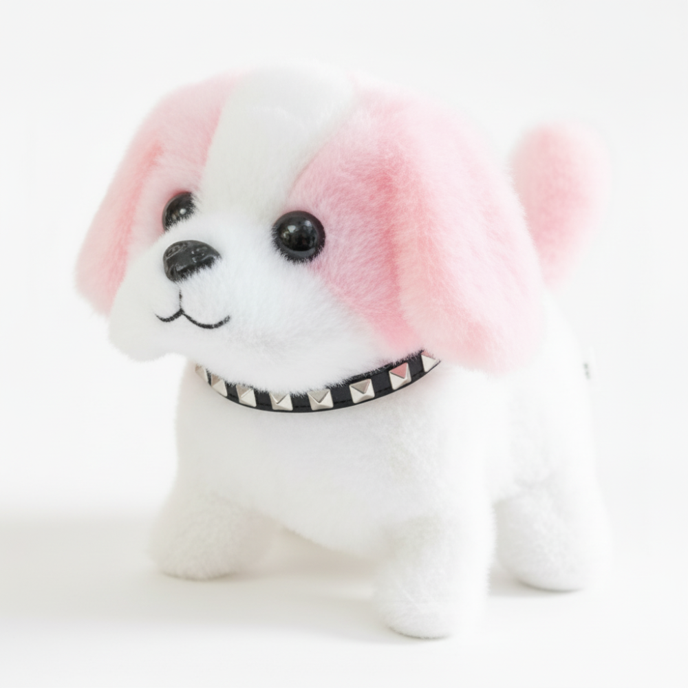 Benjamin | Interactive Plush Robot Dog Toy with Barking Motion