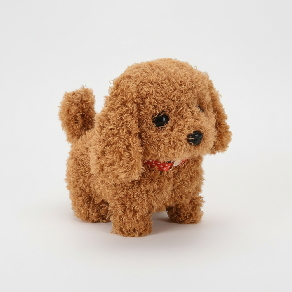 Benjamin | Interactive Plush Robot Dog Toy with Barking Motion