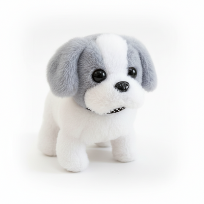 Benjamin | Interactive Plush Robot Dog Toy with Barking Motion