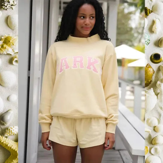 Linda | Printed Sweater with High Neck