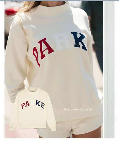 Linda | Printed Sweater with High Neck