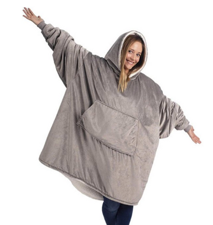 Ava | Fleece Hoodie Blanket for Winter