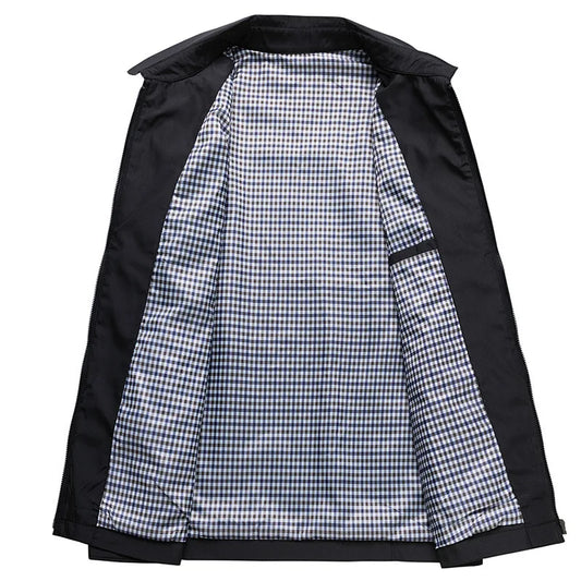 Jack | Men's Stylish Jacket with Turn-Down Collar
