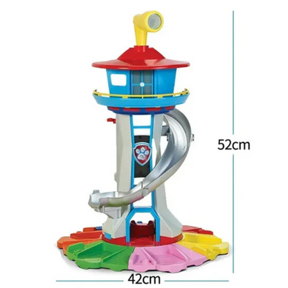 Jason | Kids Play Tower Toy Set with Slide and Vehicles