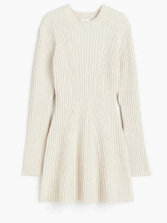 Avery | Women's Knit Dress with Long Sleeves