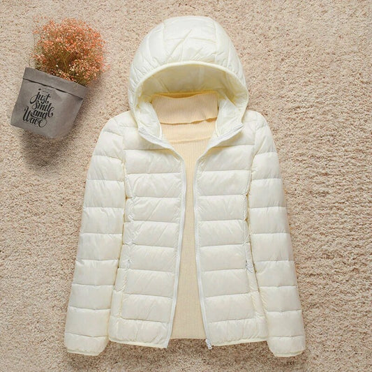 Zoe | Lightweight Puffer Jacket with Zip Closure