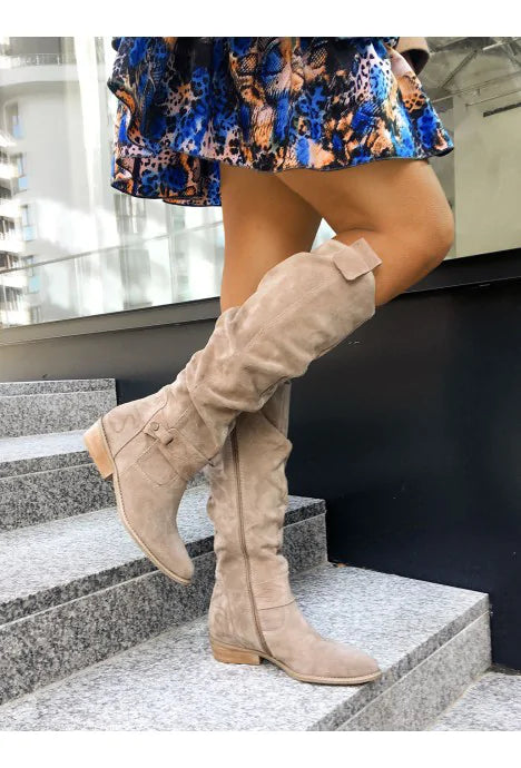 Lillian | Trendy Comfortable Cowboy Boots with Playful Details