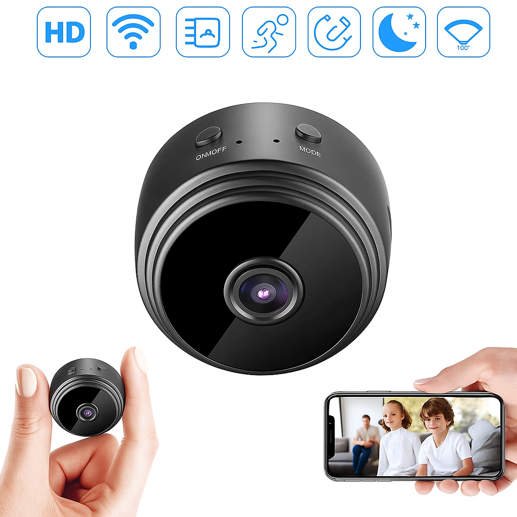 Chandler | Mini WiFi Surveillance Camera with Night Vision