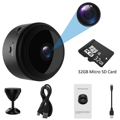 Chandler | Mini WiFi Surveillance Camera with Night Vision