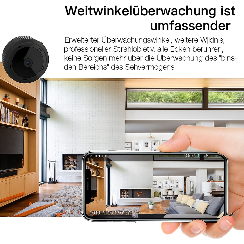 Chandler | Mini WiFi Surveillance Camera with Night Vision